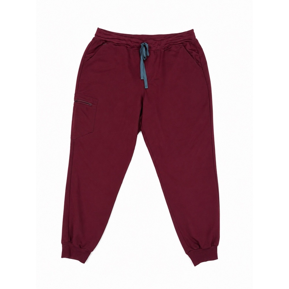 figs zamora jogger scrub pants burgundy xxl Women's